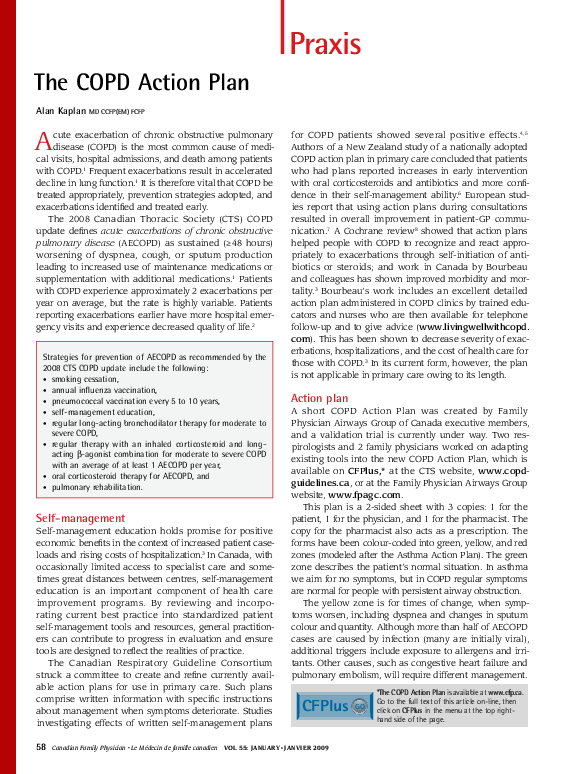Copd X Plan Pdf , COPD-X Plan: Australia’s Clinical Guidelines for COPD ...