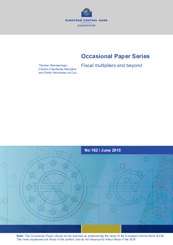 (PDF) Fiscal Multipliers and Beyond