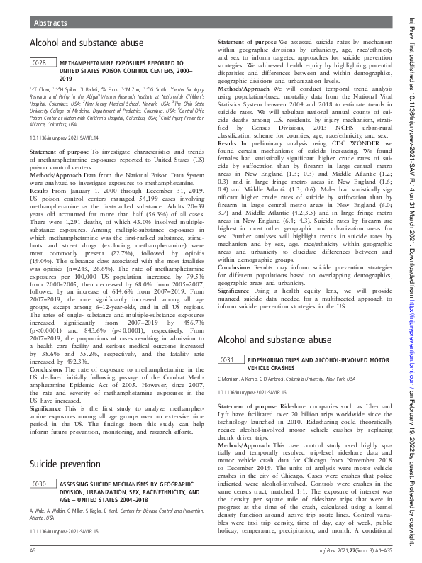 (PDF) 0028 Methamphetamine exposures reported to United States poison ...