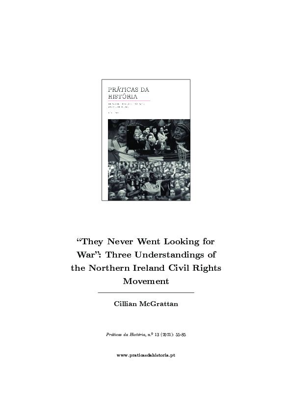(PDF) They Never Went Looking for War