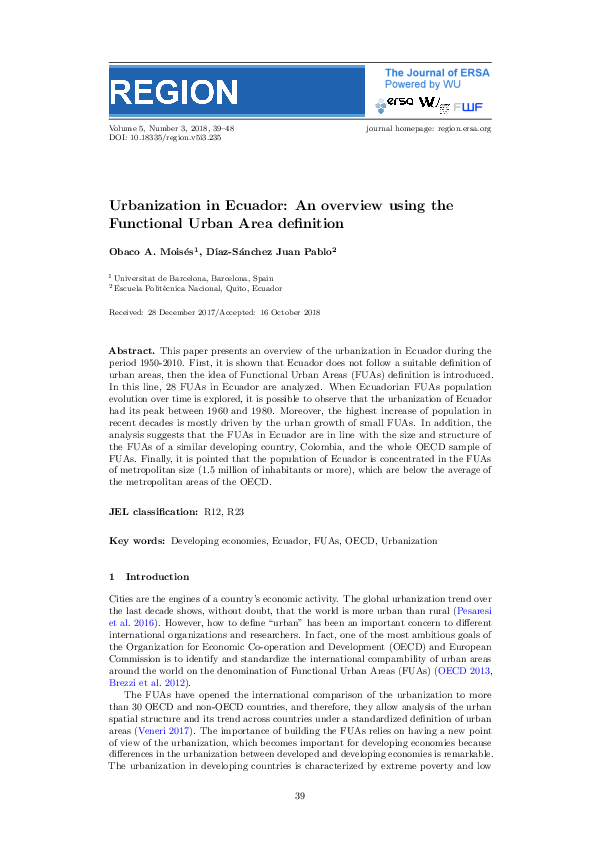 PDF An Overview Of Urbanization In Ecuador Under Functional Urban pdf-an-overview-of-urbanization-in-ecuador-under-functional-urban