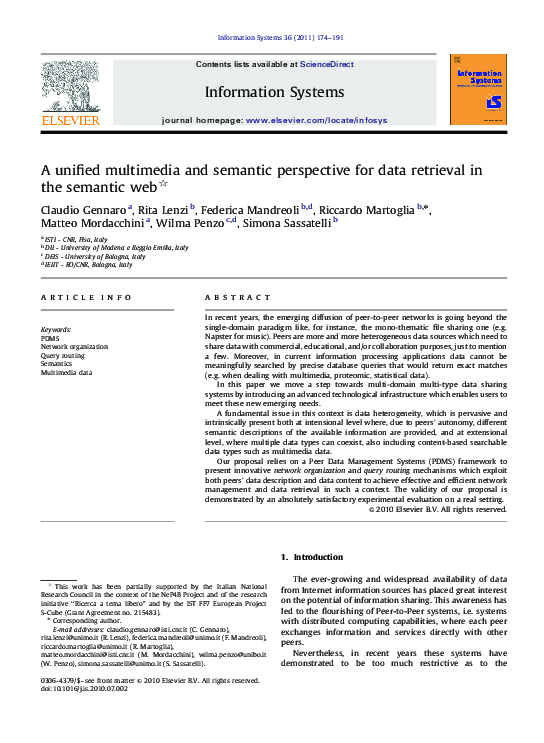 (PDF) A unified multimedia and semantic perspective for data retrieval ...