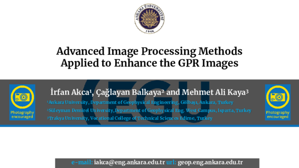 (PDF) Advanced Image Processing Methods Applied to Enhance the GPR Images