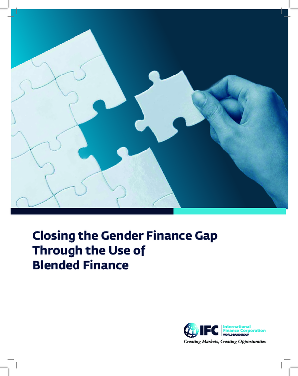 (PDF) Closing the Gender Finance Gap Through the Use of Blended Finance