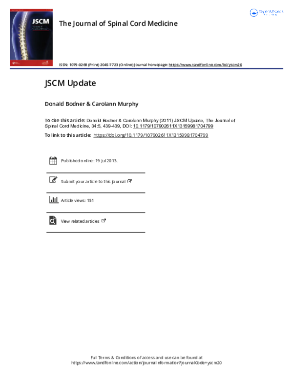 (PDF) JSCM Update