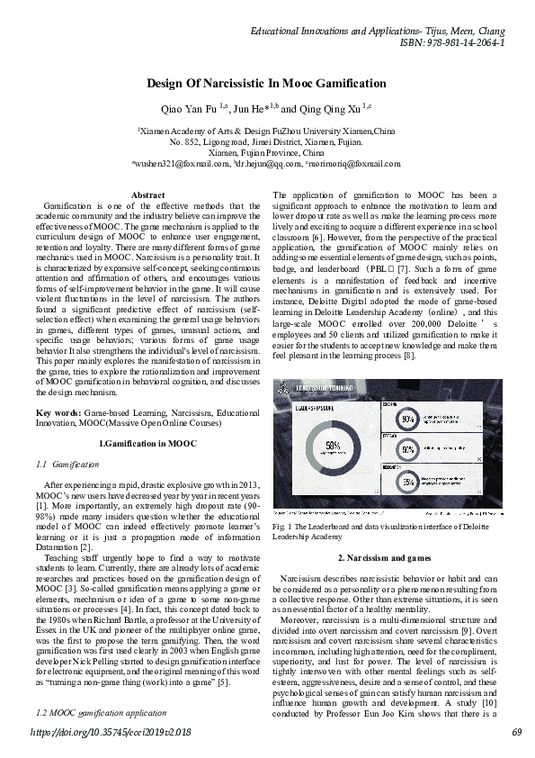 (PDF) Gamification in MOOC