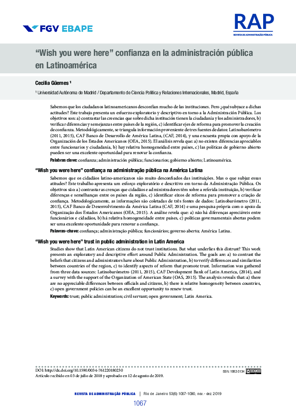 (PDF) Small is beautiful? Participación ciudadana y descentralización los casos de Bogotá y