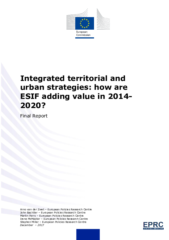 (PDF) Integrated Territorial and Urban Strategies - How are ESIF Adding ...