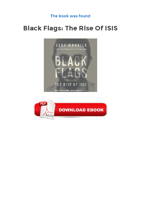 (PDF) Black Flags: The Rise of ISIS