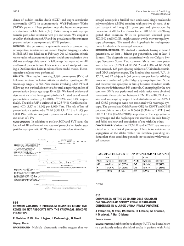 (PDF) 615 Comparison of the 2010 and 2012 Canadian Cardiovascular ...