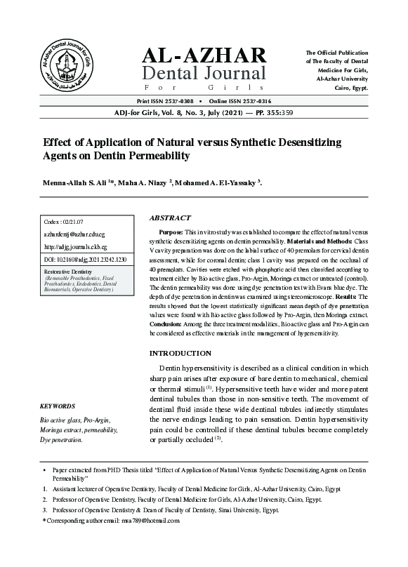PDF) Effect of Application of Natural versus Synthetic 
