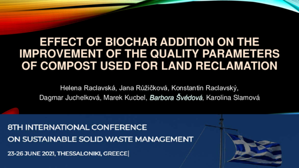 (PDF) Effect of biochar addition on the improvement of the quality ...