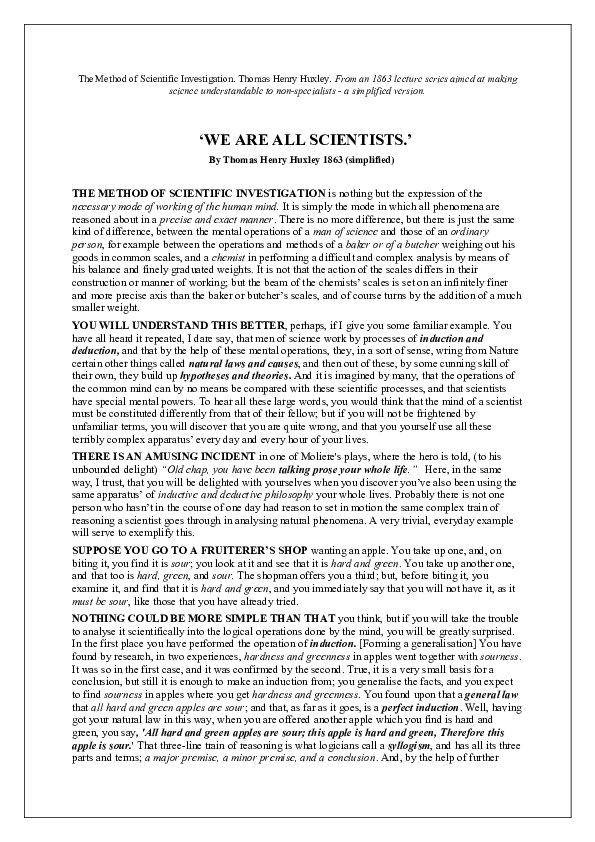 (DOC) The Method of Scientific Investigation