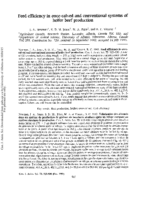 (PDF) Feed efficiency in once-calved and conventional systems of heifer ...