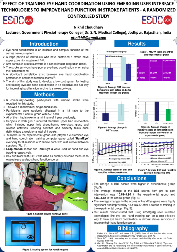 (PDF) Effect of Training Eye Hand Coordination Using Emerging Natural ...