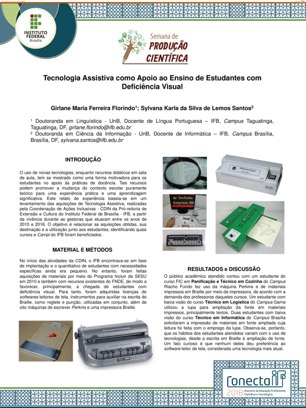 (PDF) Assistive Technology as Support for Teaching Students with Visual ...