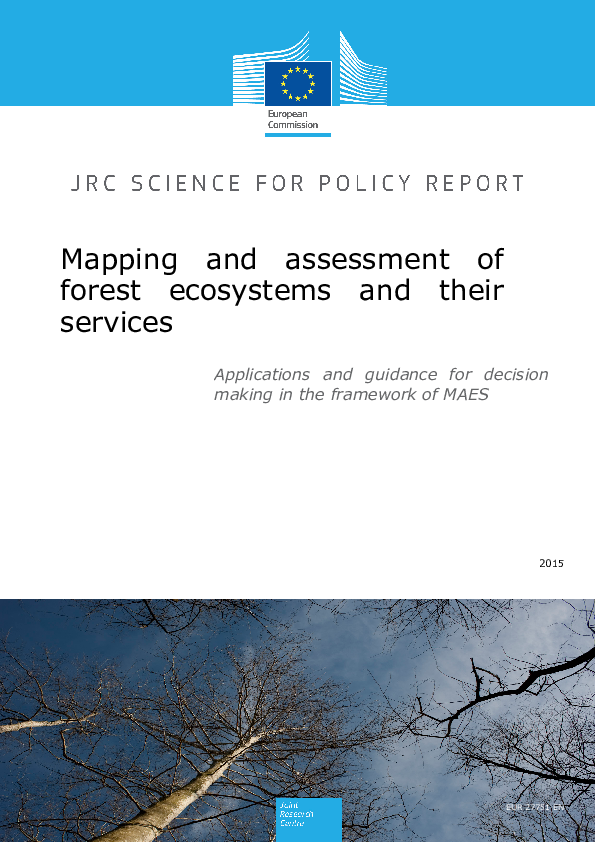 (PDF) Mapping and assessment of forest ecosystems and their services ...