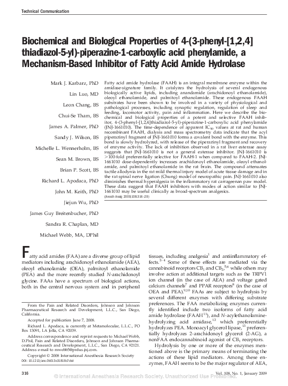 (PDF) Biochemical and Biological Properties of 4-(3-phenyl-[1,2,4 ...