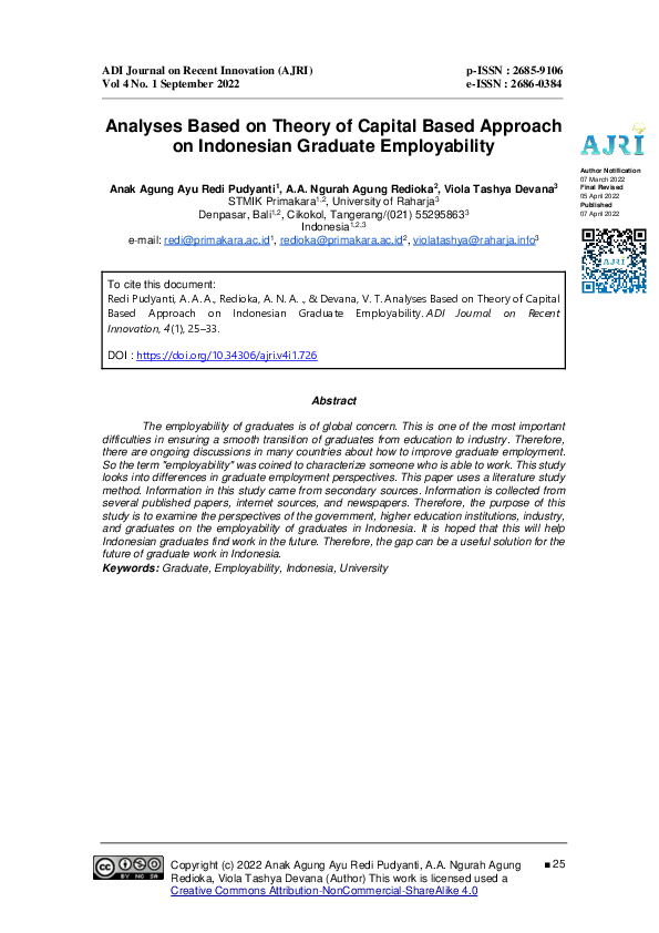 (PDF) Analyses Based on Theory of Capital Based Approach on Indonesian ...
