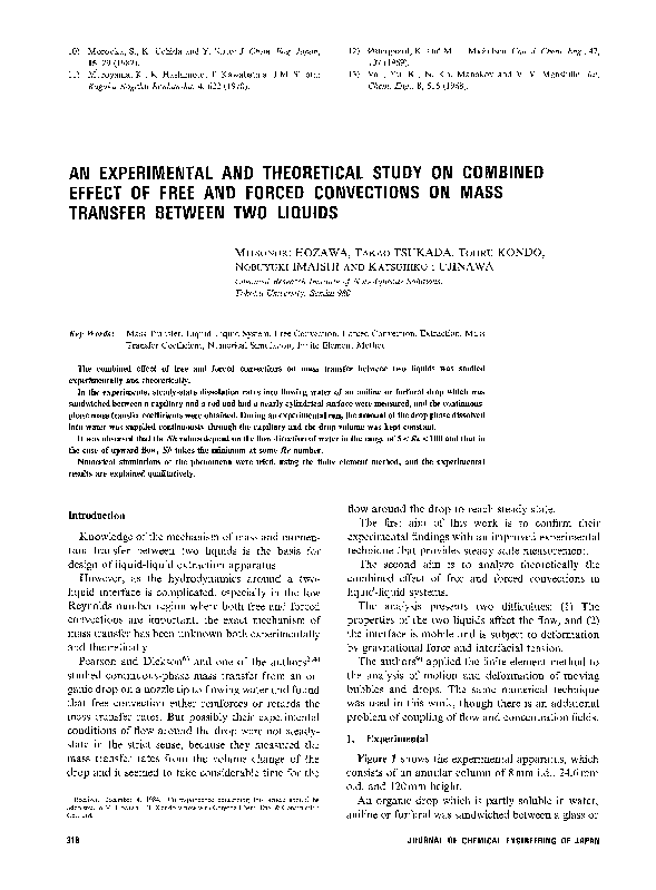 (PDF) An experimental and theoretical study on combined effect of free ...