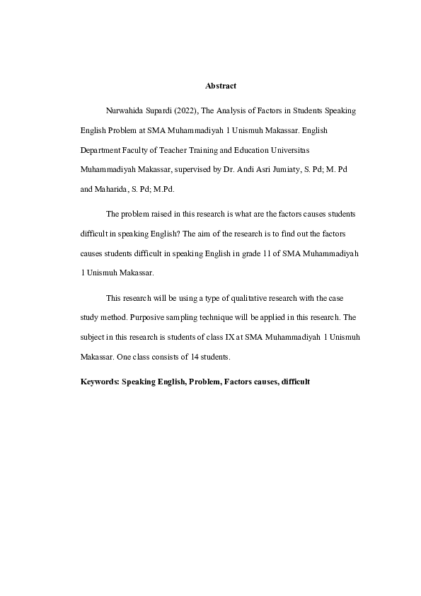 (DOC) Abstract Proposal
