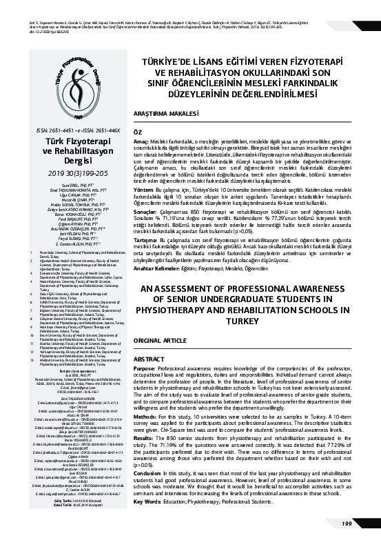 (PDF) An Assessment of Professional Awareness of Senior Undergraduate ...