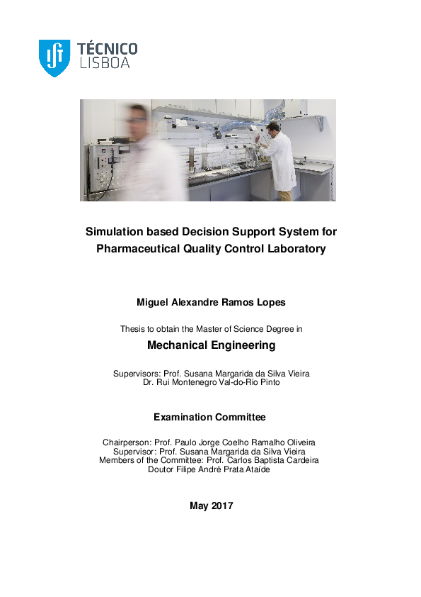 (PDF) Simulation based Decision Support System for Pharmaceutical ...