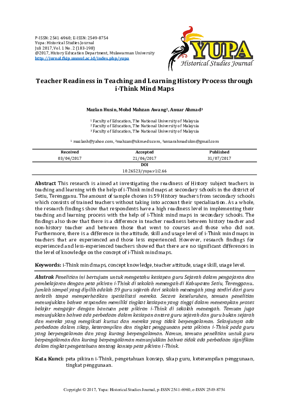 pdf-teacher-readiness-in-teaching-and-learning-history-process
