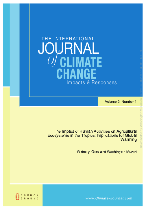 (PDF) The Impact of Human Activities on Agricultural Ecosystems in the ...