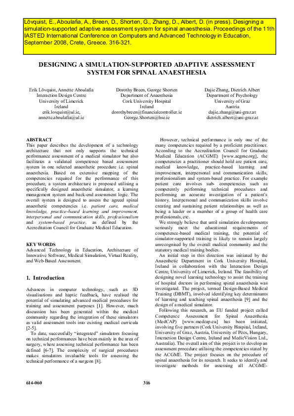 (PDF) Desinging a SimulationSupported Adaptive Assessment System for ...