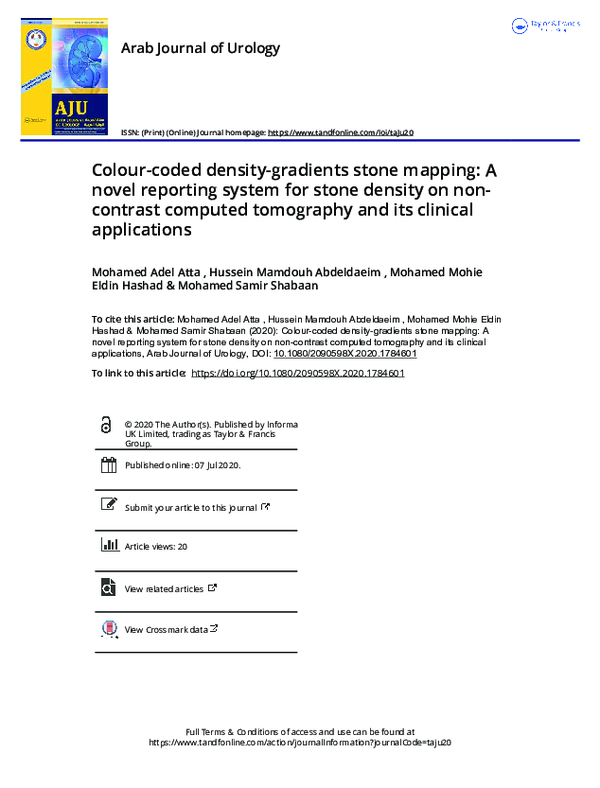 (PDF) Colour-coded density-gradients stone mapping: A novel reporting ...