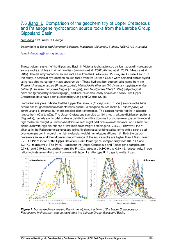 (PDF) Comparison of the geochemistry of Upper Cretaceous and Palaeogene ...