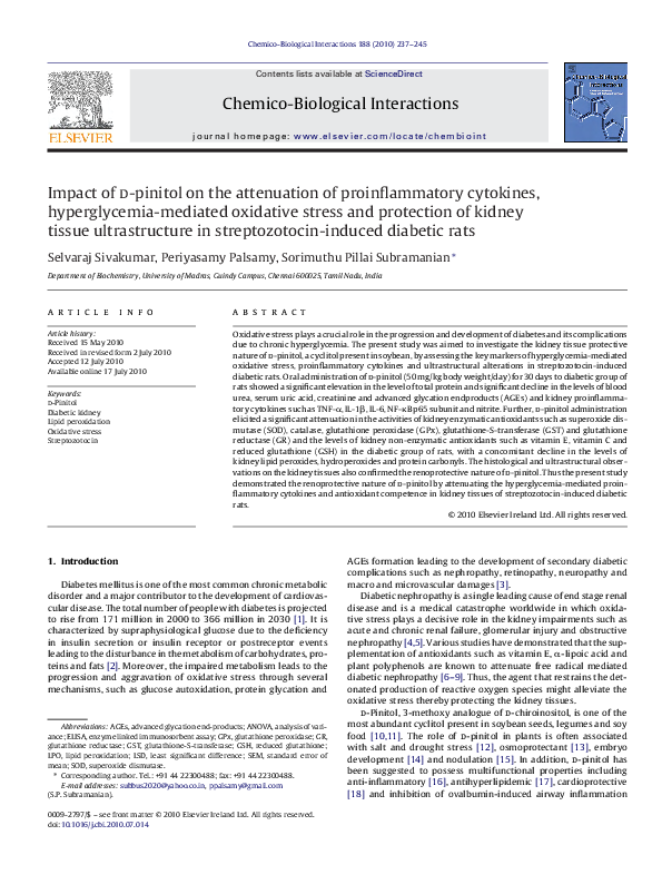 (PDF) Impact of d-pinitol on the attenuation of proinflammatory ...