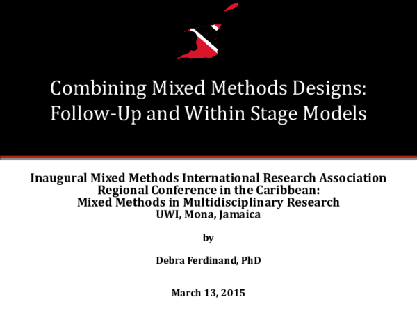 (PDF) Combining Mixed Methods Designs: Follow-Up and Within-Stage Models