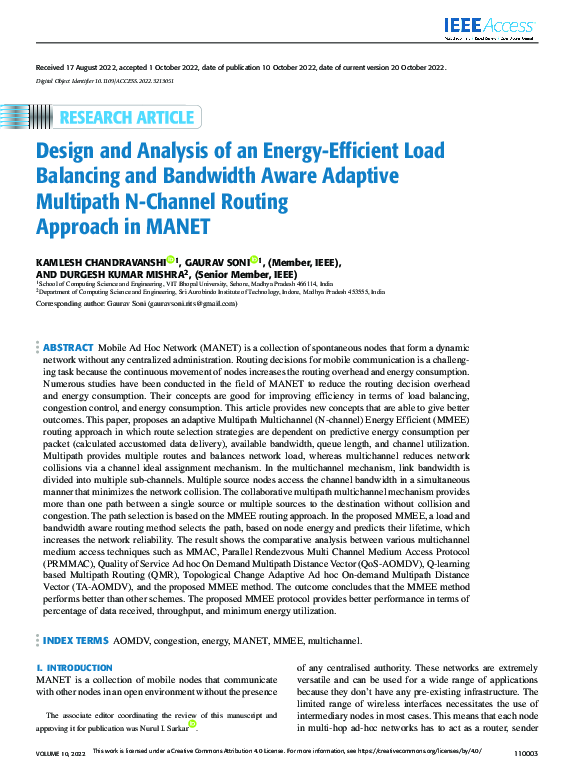 (PDF) Design and Analysis of an Energy-Efficient Load Balancing and ...