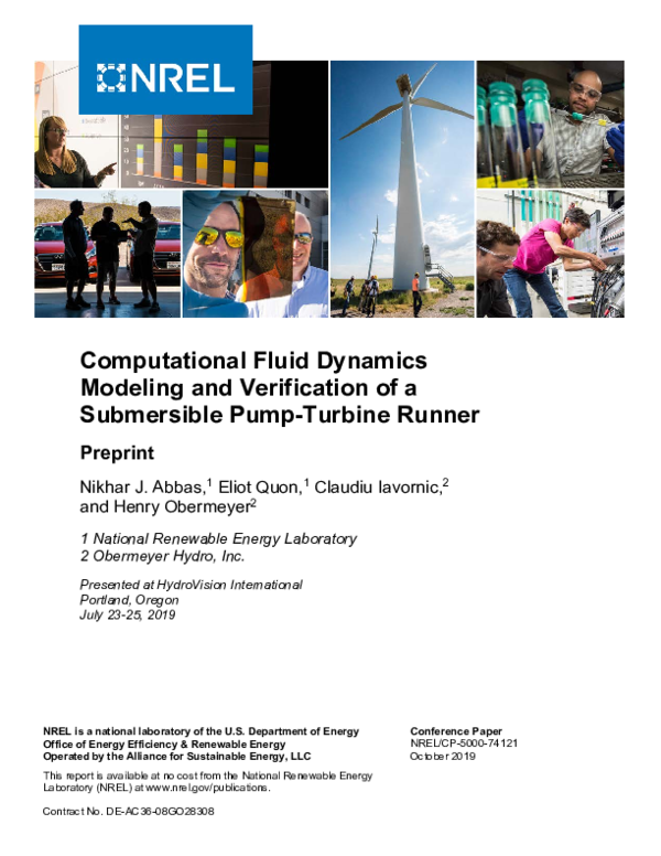 (PDF) Computational Fluid Dynamics Modeling and Verification of a ...