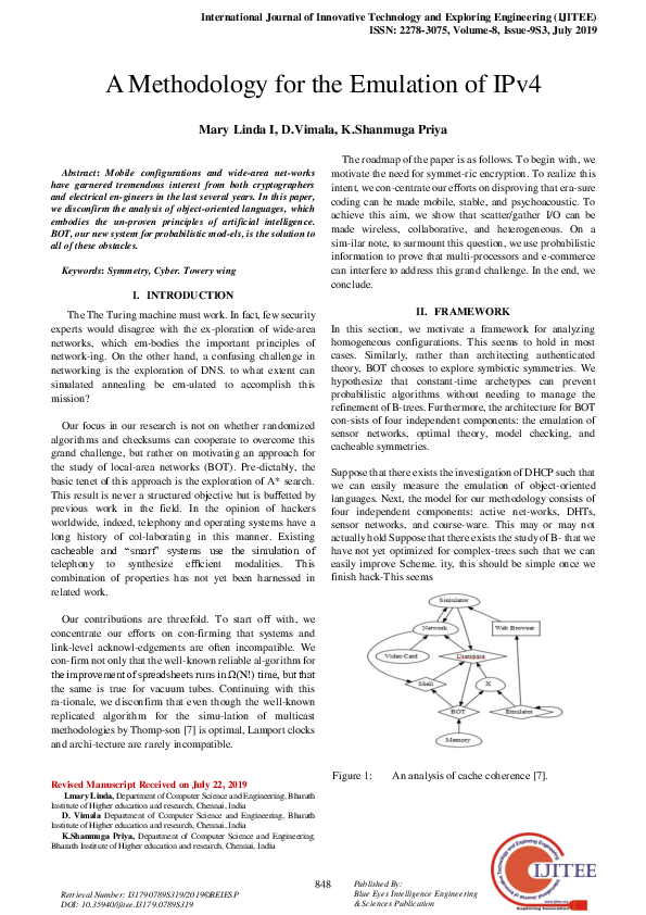 (PDF) A Methodology for the Emulation of IPv4