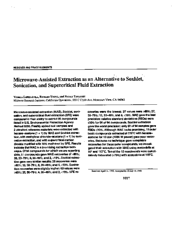 Soxhlet extraction sop picture