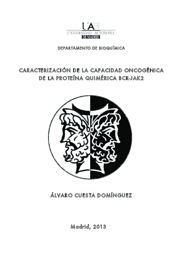 (PDF) Caracterización de la capacidad oncogénica de la proteína ...