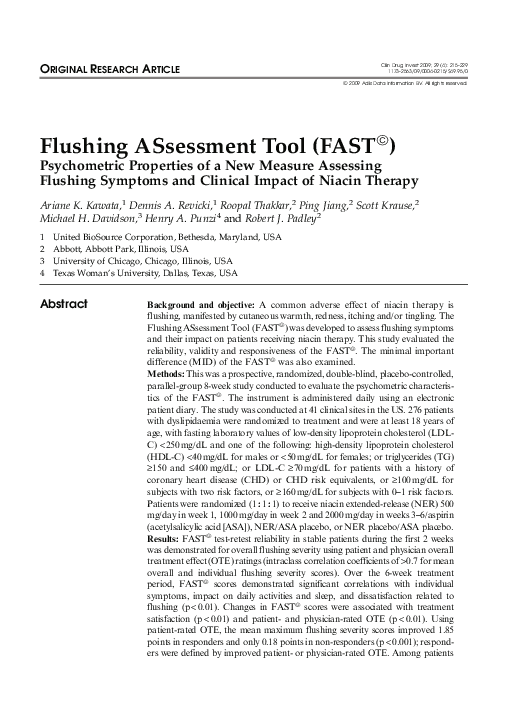 (PDF) Flushing ASsessment Tool (FAST©) Henry Punzi Academia.edu