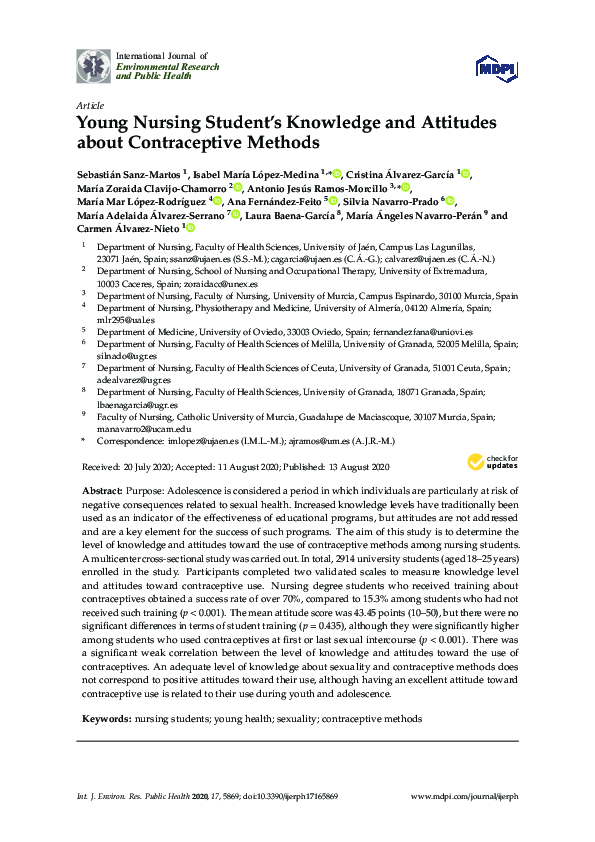(PDF) Young Nursing Student’s Knowledge and Attitudes about ...
