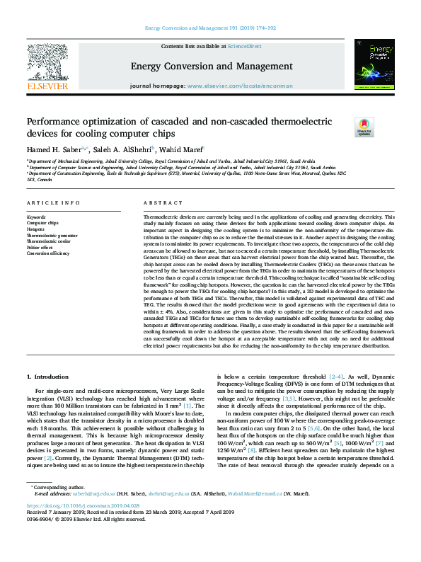 (PDF) Performance optimization of cascaded and non-cascaded ...