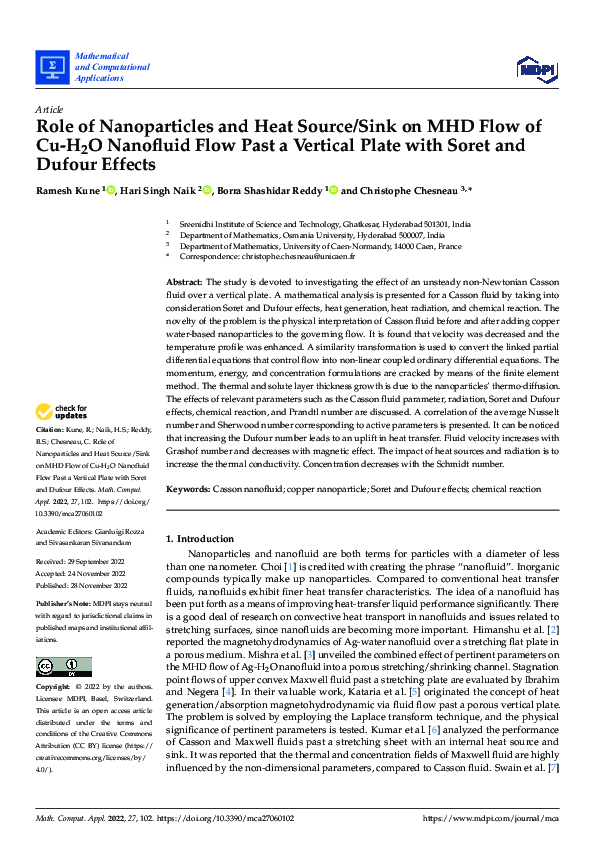 (PDF) Role of Nanoparticles and Heat Source/Sink on MHD Flow of Cu-H2O ...