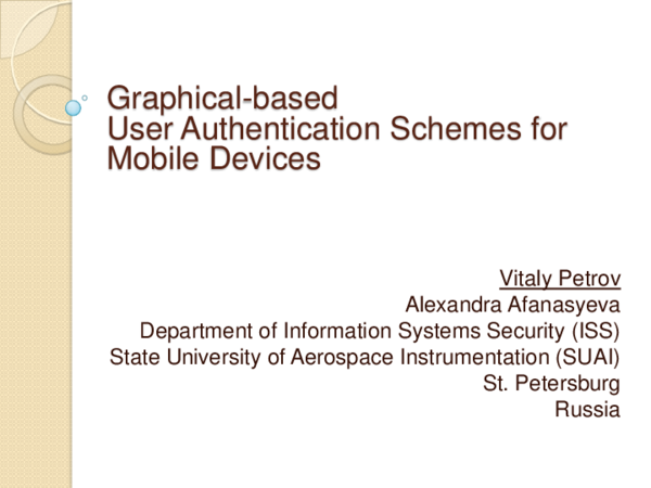 (PDF) Graphical-Based User Authentication Schemes for Mobile Devices ...