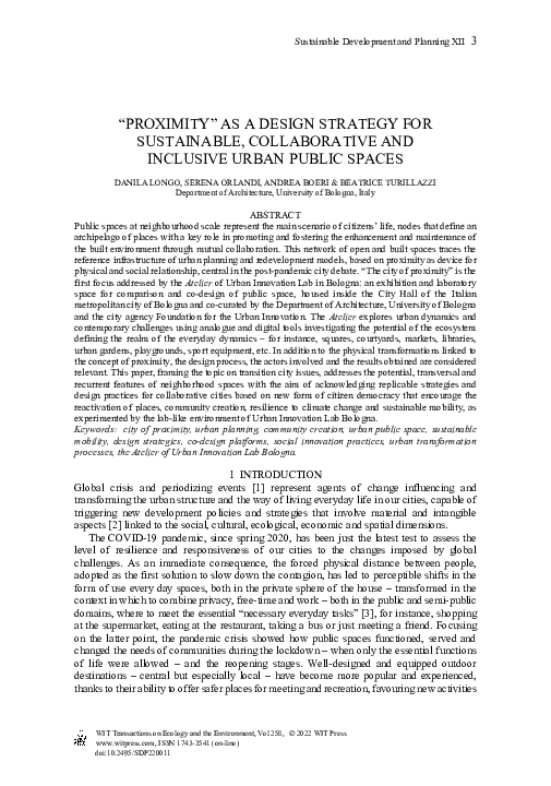 Photo inspiration: Picture Idea: Pdf Proximity As A Design Strategy For Sustainable Collaborative