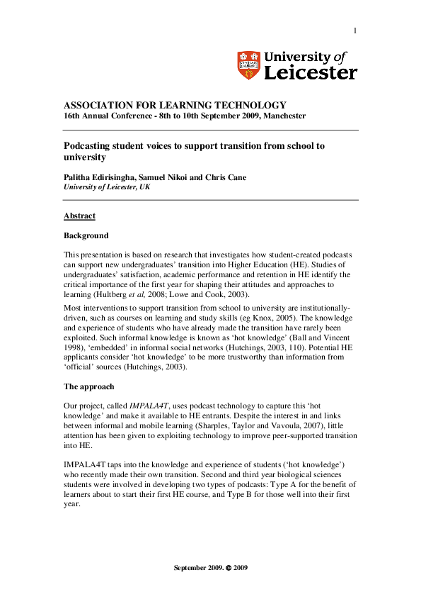 (PDF) Abstract Background