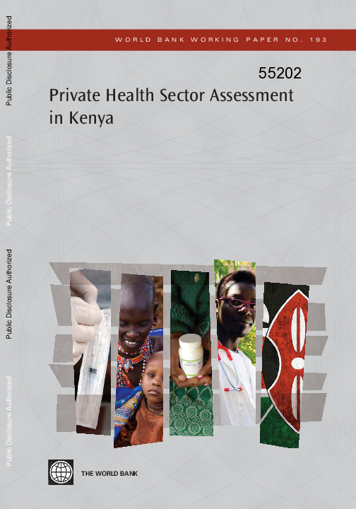 (PDF) Private Health Sector Assessment in Kenya Barbara O'Hanlon