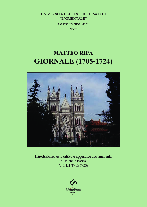 (PDF) Matteo Ripa. Giornale (1705-1724)