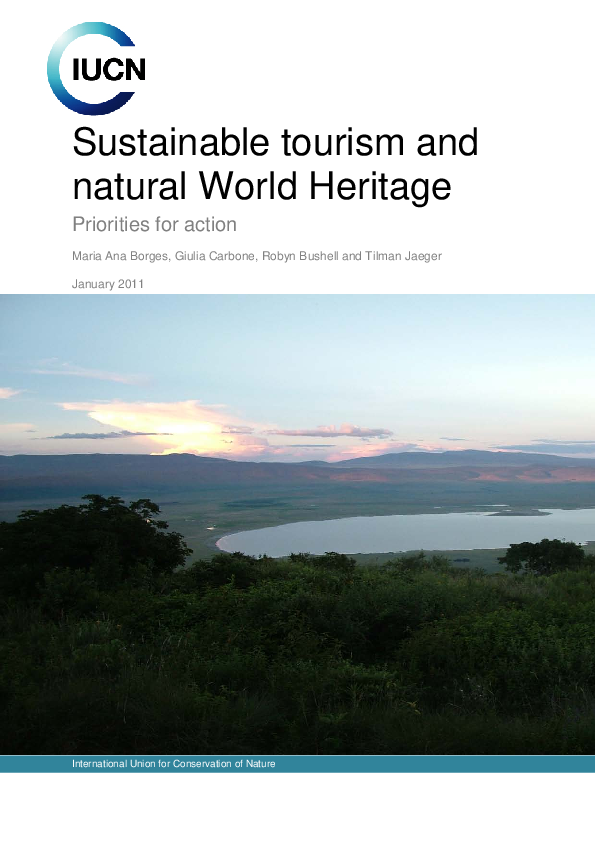 (PDF) Sustainable tourism and natural World Heritage