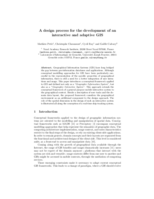 (PDF) A Design Process for the Development of an Interactive and ...